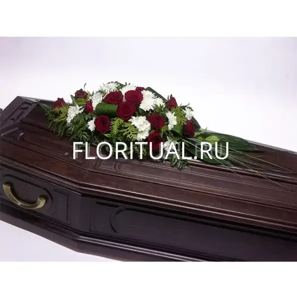 Флоретки композиции на гроб №14