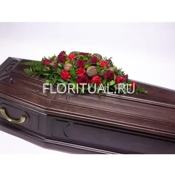 Флоретки композиции на гроб №02